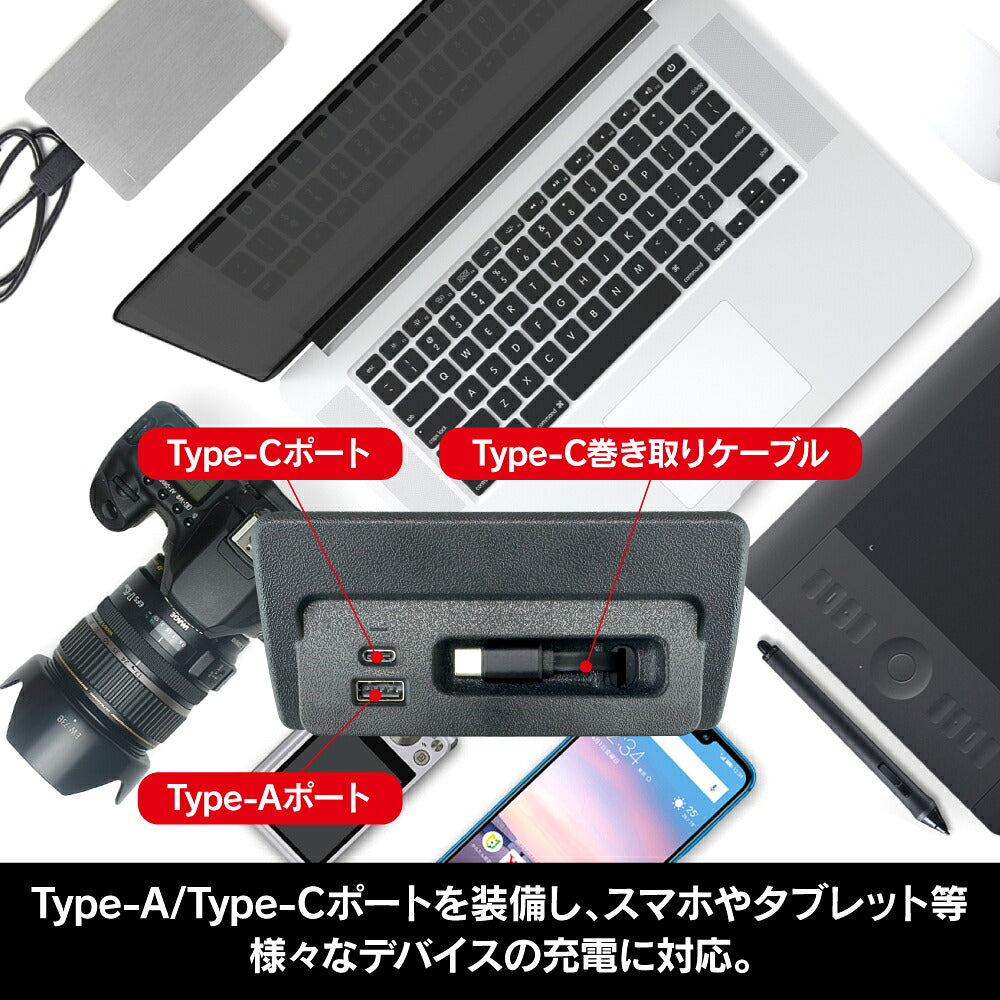 ハイエース 200系 5〜8型 パーツ シフトゲートパネル 交換キット LED シフトポジション イルミネーション USBポート 増設 内装 電装 ライト カスタム アクセサリー カー用品 便利グッズ