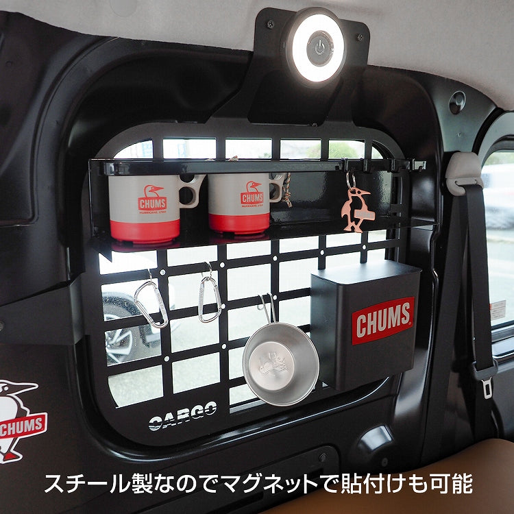 【フルセット】 ハイゼットカーゴ S700系 S710系 リア ウィンドウパネル ウィンドウラック  ラゲッジサイドパネル 荷室サイドパネル 収納パネル オーガナイザー サイドラック ラゲッジラック 荷室 カスタム パーツ 内装 アクセサリー 便利グッズ ドレスアップ